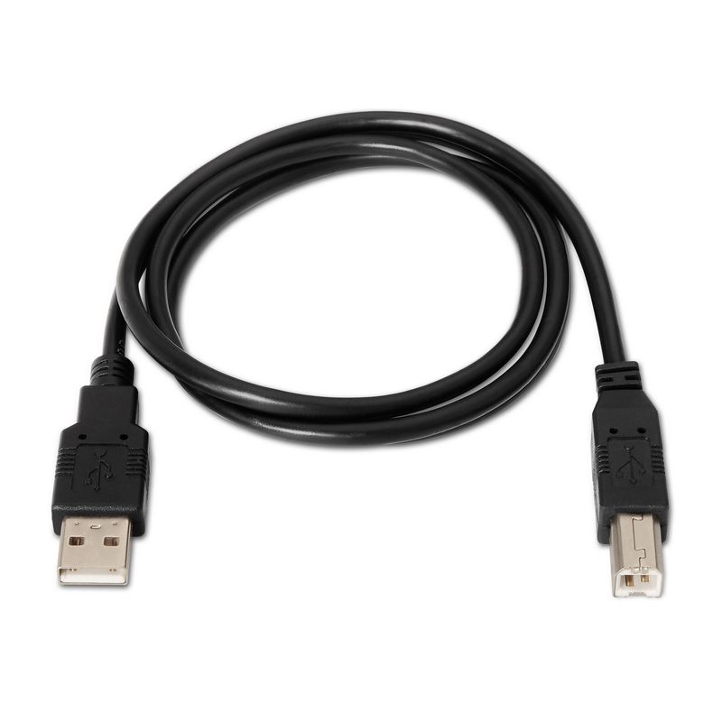 Aisens Cable Usb 2.0 Impresora Tipo A/M-B/M Negro 3M - Imagen 3 de 3
