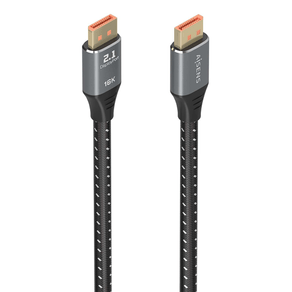 CABLE AISENS DISPLAYPORT V2.1 16K@60HZ 80GBPS DP/M-DP/M NEGRO 2.0M