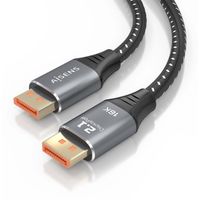 Miniatura 4 de CABLE AISENS DISPLAYPORT V2.1 16K@60HZ 80GBPS DP/M-DP/M NEGRO 2.0M