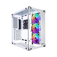 Miniatura 2 de CAJA TALIUS GAMING CRONOS FROST RGB - BLANCA