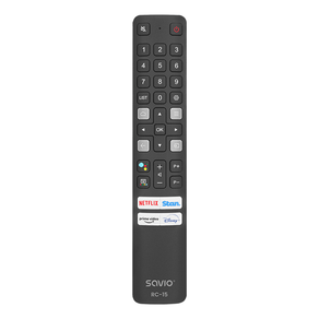 MANDO TV SAVIO RC-15 COMPATIBLE TCL SMART TV