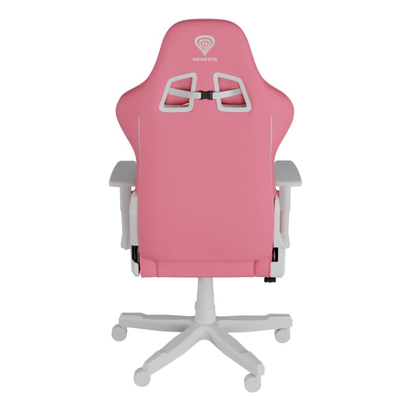 SILLA GAMING GENESIS NITRO 710 GASLIFT 4 150KG ROSA-BLANCO - Imagen 11 de 16