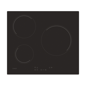 VITROCERAMICA INDEPENDIENTE RADIANTES CANDY CH63CC/4U2 3 ZONAS COCCION ANCHO 60 CM