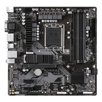 Miniatura 4 de GIGABYTE Intel  B760M DS3H DDR4 Placa base - Soporta CPUs Intel Core de 14ª generación, VRM digital de 6+2+1 fases, hasta 5333MHz DDR4 (OC), 2xPCIe 4.