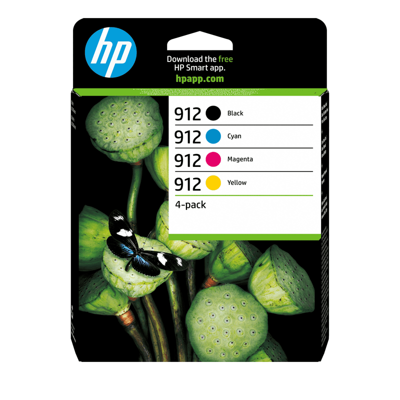 PACK CONSUMIBLES HP 912 C/M/Y/K - Imagen 1 de 6