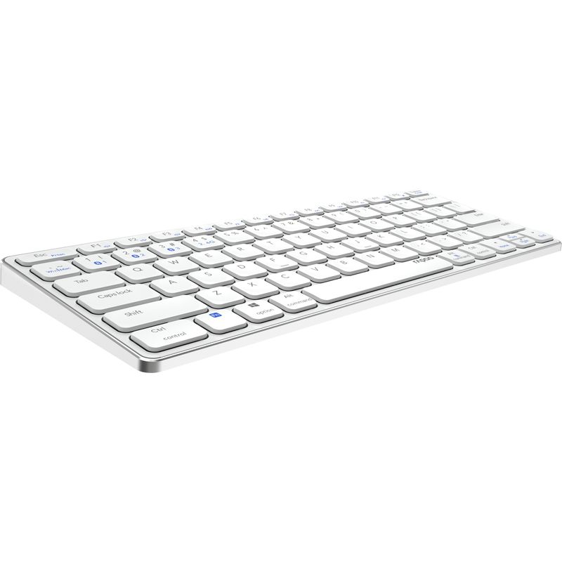 TECLADO RAPOO WIRELESS Y BLUETOOTH E9600M 2.4GHz BT 3.0 5.0 DISE??O ULTRAFINO COMPACTO BATERIA GRI - Imagen 3 de 4