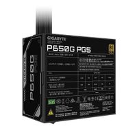 Miniatura 6 de Fuente Alimentación 650W GIGABYTE  P650G PCIE 5.1 Fuente de alimentación – PCIe 5.1, 80 PLUS Silver, ventilador de 120mm, compatible con ATX 3.1, ench