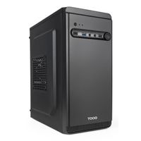 Miniatura 2 de Caja TOOQ  Caja Minitorre Micro-ATX “DODEKA ULTRA” Negra  Negro Incluye Fuente