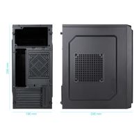 Miniatura 3 de Caja TOOQ  Caja Minitorre Micro-ATX “DODEKA ULTRA” Negra  Negro Incluye Fuente