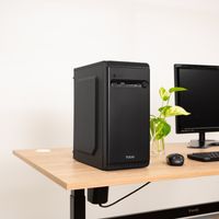 Miniatura 5 de Caja TOOQ  Caja Minitorre Micro-ATX “DODEKA ULTRA” Negra  Negro Incluye Fuente