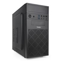 Miniatura 2 de Caja TOOQ  Caja Minitorre Micro-ATX “ISOBOX ULTRA”, Negra  Negro Incluye Fuente