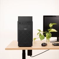 Miniatura 4 de Caja TOOQ  Caja Minitorre Micro-ATX “ISOBOX ULTRA”, Negra  Negro Incluye Fuente