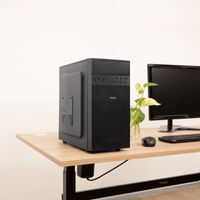 Miniatura 5 de Caja TOOQ  Caja Minitorre Micro-ATX “ISOBOX ULTRA”, Negra  Negro Incluye Fuente