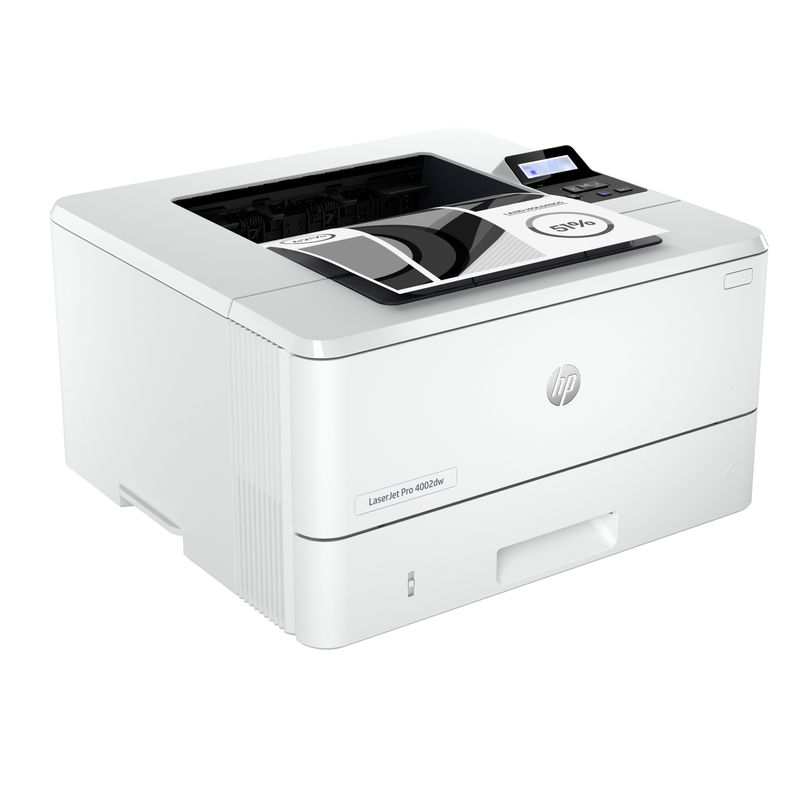 HP LaserJet Pro LaserJet Pro 4002dw Inalámbrico Blanco y negro Impresora, Solo Ethernet Laser Wifi Dúplex - Imagen 3 de 7