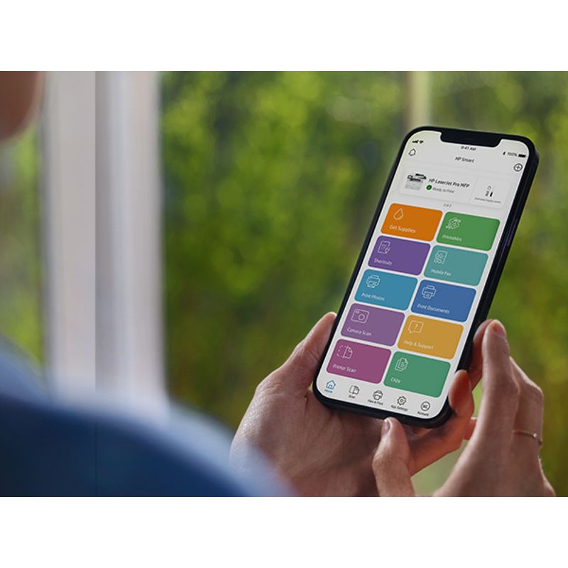 HP LaserJet Pro Multifunción A4Laser Dúplex LaserJet Pro 4102fdn Multifunction Blanco y negro Impresora, Solo Ethernet; Fotocopiadora, escáner - Imagen 7 de 8