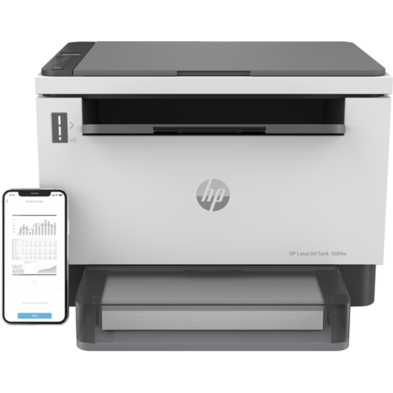 Impresora multifunción HP LaserJet Tank 1604w - Imagen 1 de 15