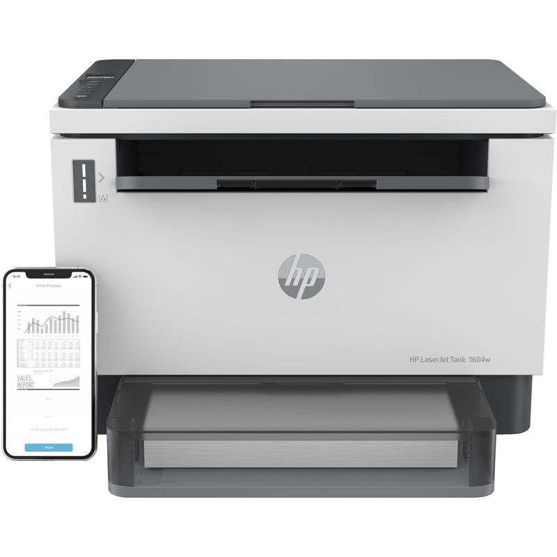 Impresora multifunción HP LaserJet Tank 1604w - Imagen 2 de 15