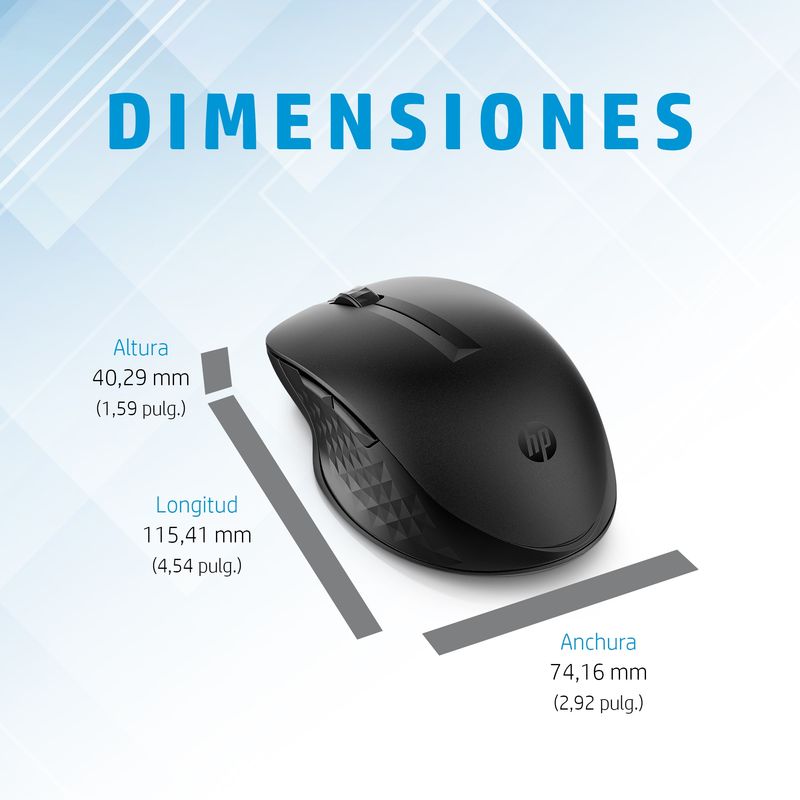 HP 435 MLTDVC WRLS MOUSE - Imagen 6 de 10