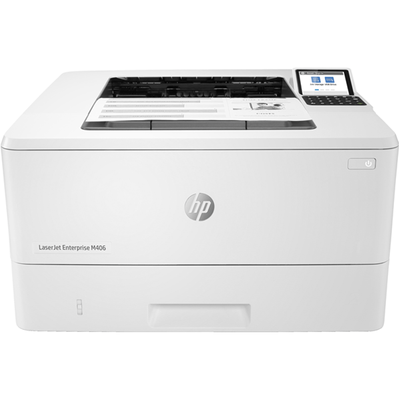 HP LaserJet Enterprise Impresora HP LaserJet Enterprise M406dn, Estampado, Tamaño compacto; Gran seguridad; Impr. a doble cara - Imagen 1 de 7