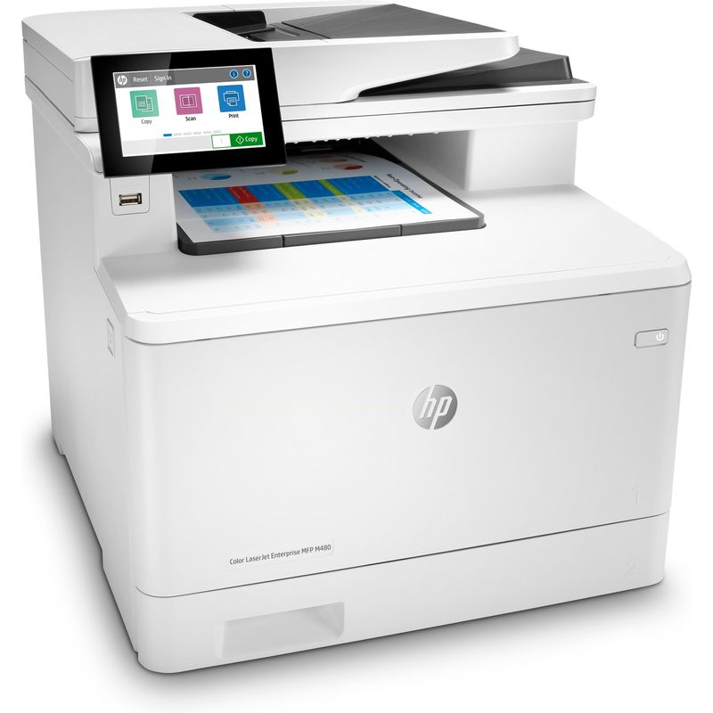 HP Color LaserJet Enterprise Impresora multifunción HP Color LaserJet Enterprise M480f Laser Wifi Dúplex - Imagen 4 de 7