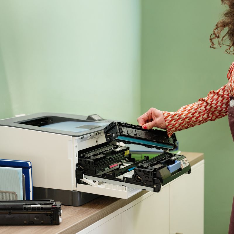 HP Multifunción A4Wifi Laser Dúplex LaserJet Pro 3202dw Inalámbrico Multifunction Color Impresora, A doble cara - Imagen 11 de 12