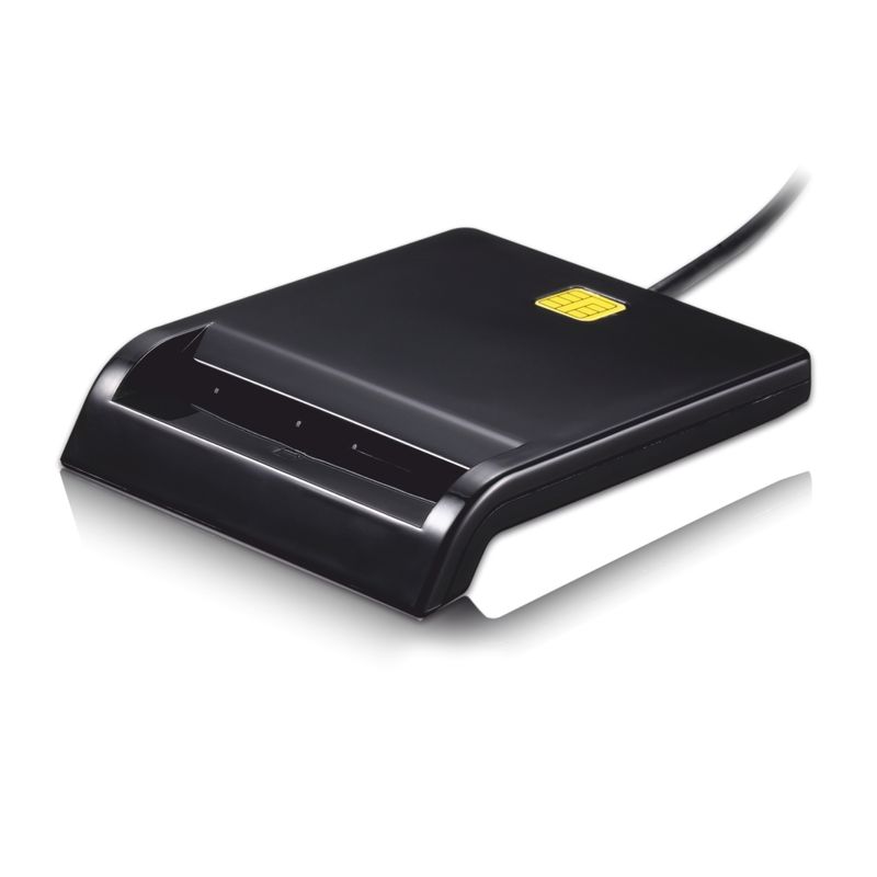 LECTOR DNI ELECTRONICO TOOQ USB2.0 NEGRO - Imagen 5 de 5