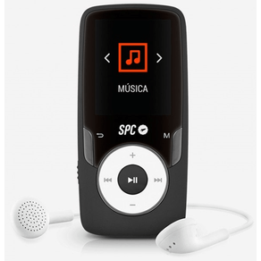 SPC Reproductos MP4 Pure SoundExtreme 8GB Negro