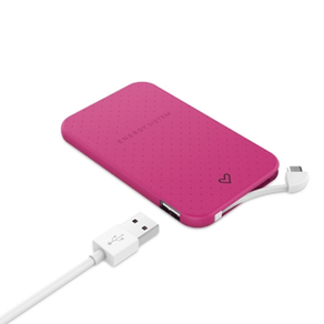 POWERBANK ENERGY SISTEM 2500 EXTRA BATTERY FUCHSIA