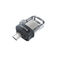 Miniatura 1 de MEMORIA MICRO USB + USB 3.0 SANDISK ULTRA DUAL DRIVE M3.0 32GB GREY & SILVER SDDD3-032G-G46
