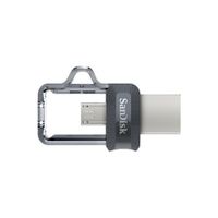Miniatura 2 de MEMORIA MICRO USB + USB 3.0 SANDISK ULTRA DUAL DRIVE M3.0 32GB GREY & SILVER SDDD3-032G-G46
