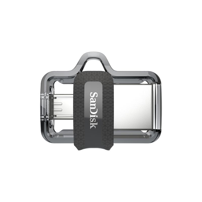 MEMORIA MICRO USB + USB 3.0 SANDISK ULTRA DUAL DRIVE M3.0 32GB GREY & SILVER SDDD3-032G-G46 - Imagen 4 de 8