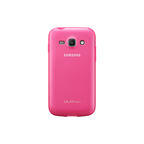 FUNDA SAMSUNG GALAXY ACE III (EF-PS727BPEGWW) PROTECTORA CON REVESTIMIENTO DE GOMA/ROSA