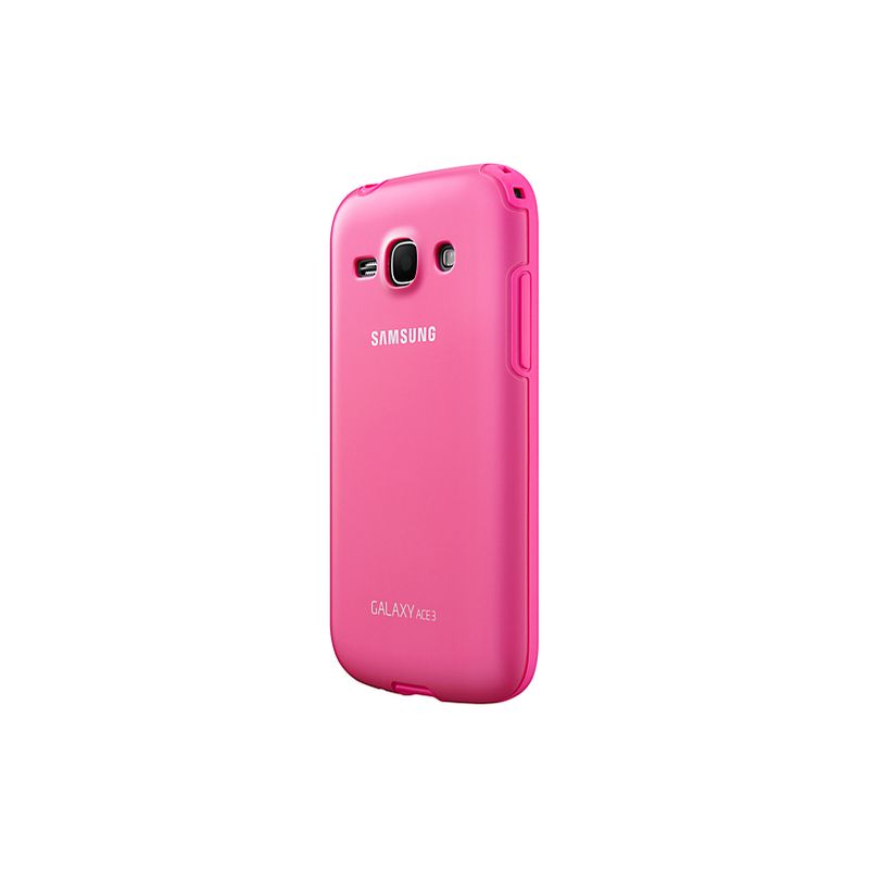 FUNDA SAMSUNG GALAXY ACE III (EF-PS727BPEGWW) PROTECTORA CON REVESTIMIENTO DE GOMA/ROSA - Imagen 5 de 7