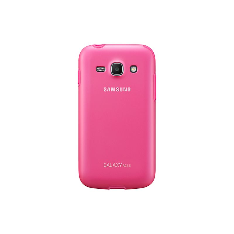 FUNDA SAMSUNG GALAXY ACE III (EF-PS727BPEGWW) PROTECTORA CON REVESTIMIENTO DE GOMA/ROSA - Imagen 7 de 7