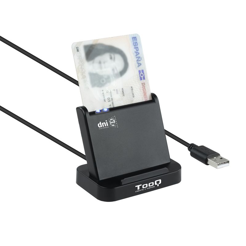 Tooq Lector de tarjetas DNIE VISION USB 2.0 - Imagen 6 de 7