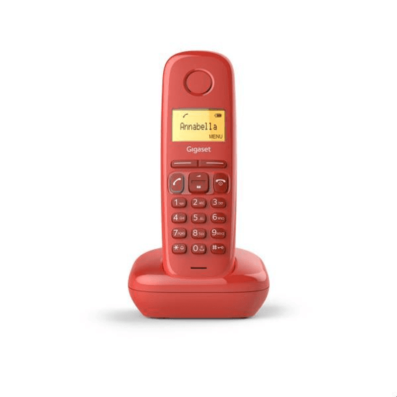 TELEFONO GIGASET A170 ROJO S30852H2802D206 - Imagen 1 de 2