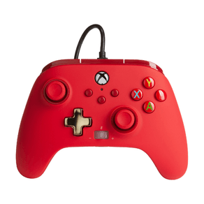 GAMEPAD POWER A XBOX/PC ROJO