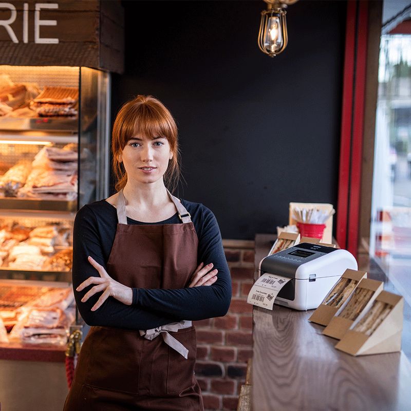 IMPRESORA BROTHER ETIQUETAS TD-4550DNWD - Imagen 4 de 8