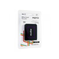 Miniatura 6 de LECTOR MULTITARJETA APPROX USB2.0 APPCRDNIB NEGRO + LECTOR DNI + SIM