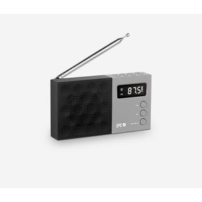 RADIO PORTATIL AM/FM SPC JETTY NEGRA