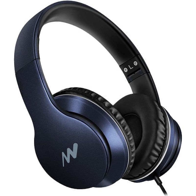 AURICULARES + MICRO DIADEMA HT8760 NETWAY AZUL - Imagen 1 de 1