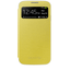 FUNDA SAMSUNG GALAXY S4 FLIP COVER VENTANA FRONTAL.SUSTITUYE TAPA TRASERA/AMARILLO/EF-CI950BYEGWW