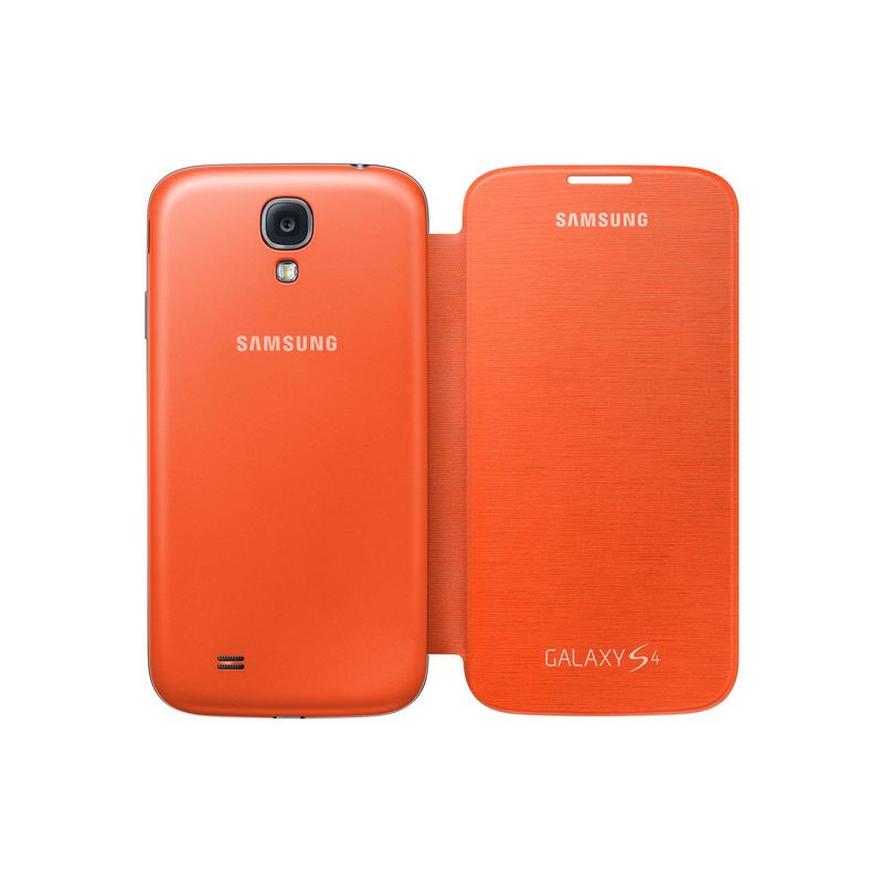 FUNDA SMARTPHONE GALAXY S4 FLIP COVER NARANJA - Imagen 5 de 8