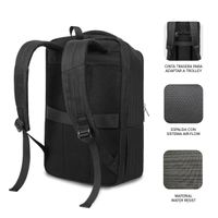Miniatura 4 de MOCHILA PORTATIL 16´´ SUBBLIM NEGRA