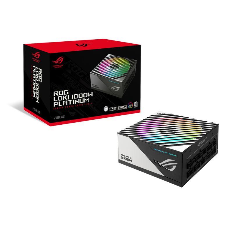Fuente Alimentación 1000W Asus ROG Loki SFX-L 1000W Platinum 80 PLUS Platinum Fully-Modular Black,Silver - Imagen 14 de 14